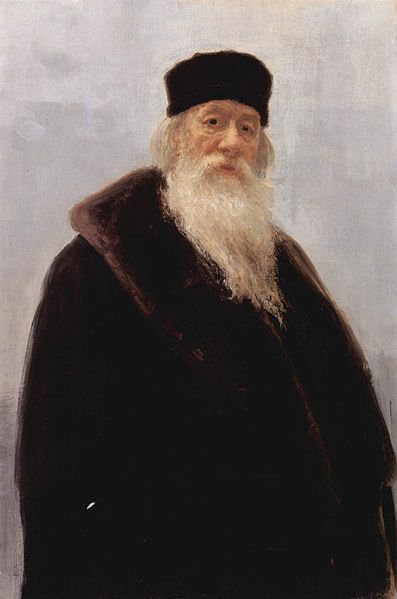 Portrait of Vladimir Vasilievich Stasov, Russian art historian and music critic